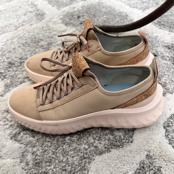 Cole Haan Generation II Sesame/Bleached Tan/Light Mahogany/Blue Bell 8 B - Picture 2 of 7